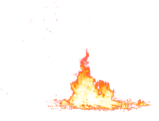 Bonfire Clipart Fire Smoke - Portable Network Graphics - Png Download (640x480), Png Download