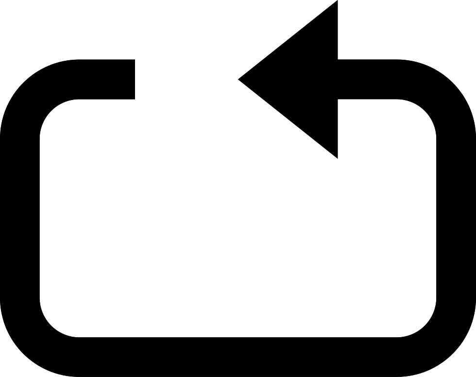 Png Loop App Download Clip Art Transparent Stock - Reverse File Icon (980x776), Png Download