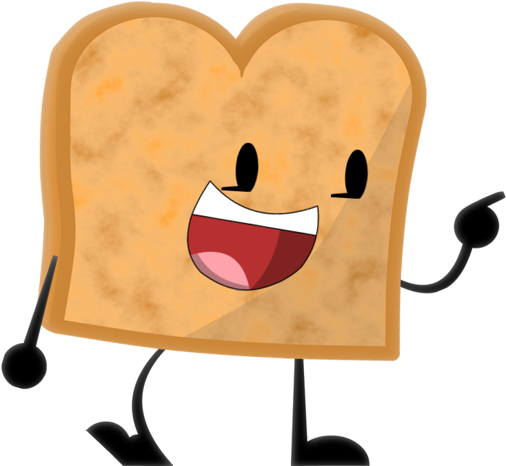 Toast - Toast Cartoon Png Clipart (790x776), Png Download