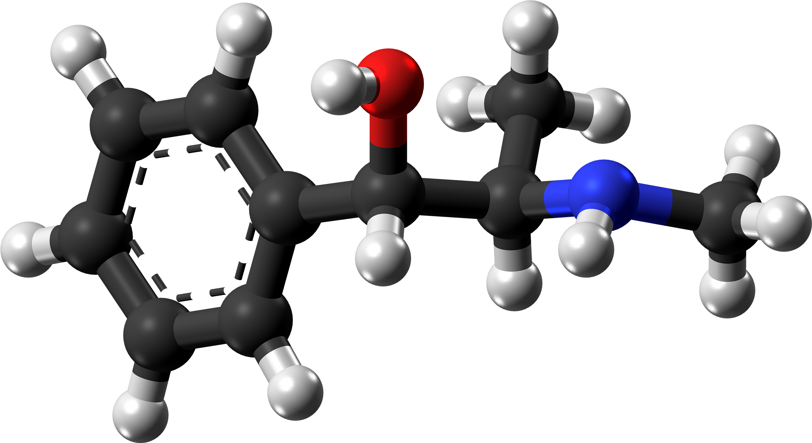 Molecula Efedrina Clipart (3000x1713), Png Download