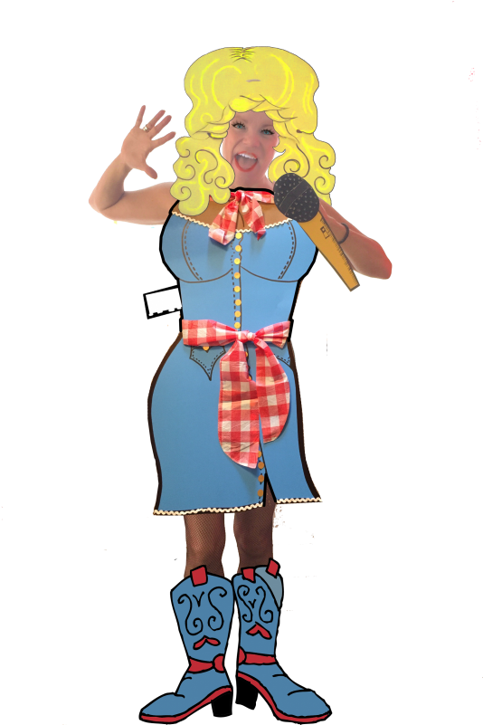 Paper Doll Show - Florida Clipart (600x800), Png Download