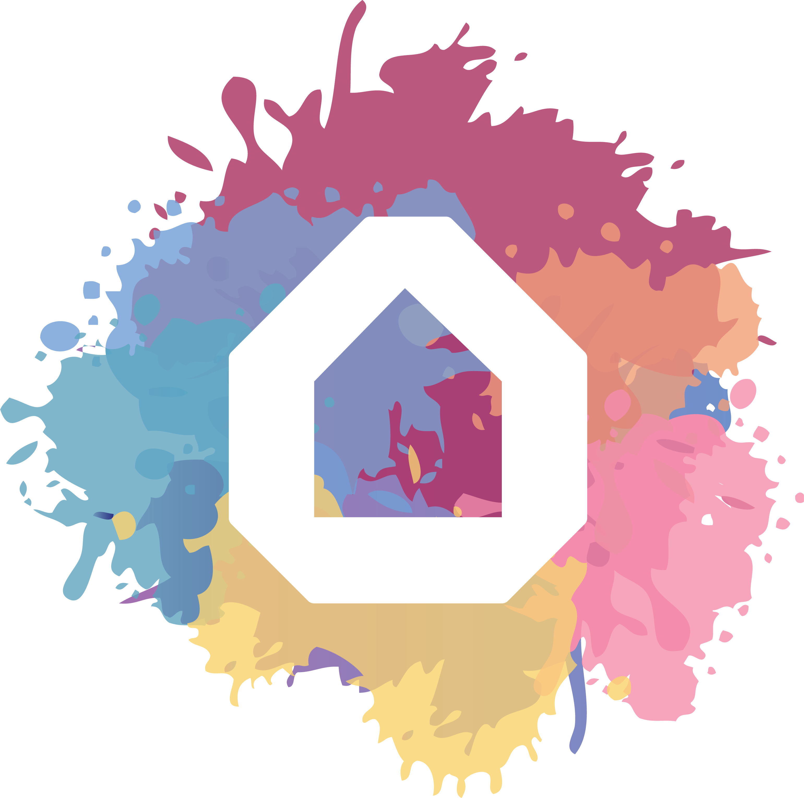Home House Revolution - Logo Clipart (3081x3056), Png Download
