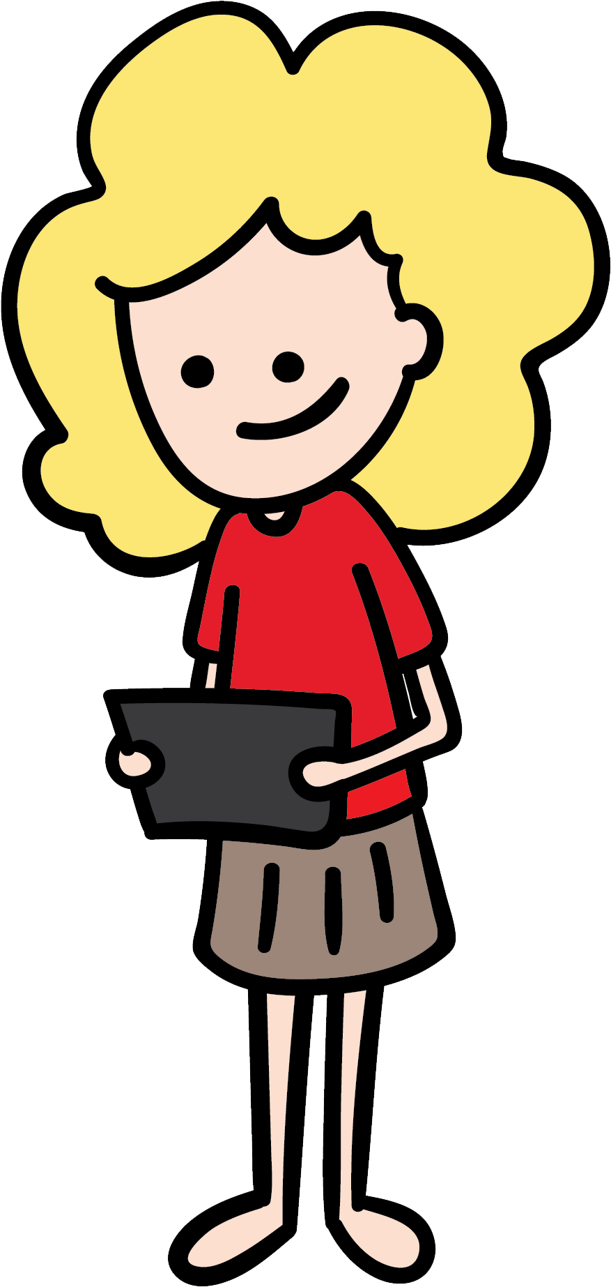 Red Shirt Name - Thought Clipart (1056x1966), Png Download