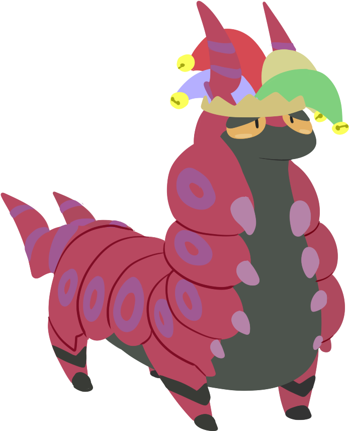 Silly Scolipede - Fur Clipart (1000x1000), Png Download