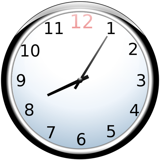 Otherwise, It's Best To Stagger The Reports Throughout - Wall Clock Clock Clip Art Png Transparent Png (580x580), Png Download