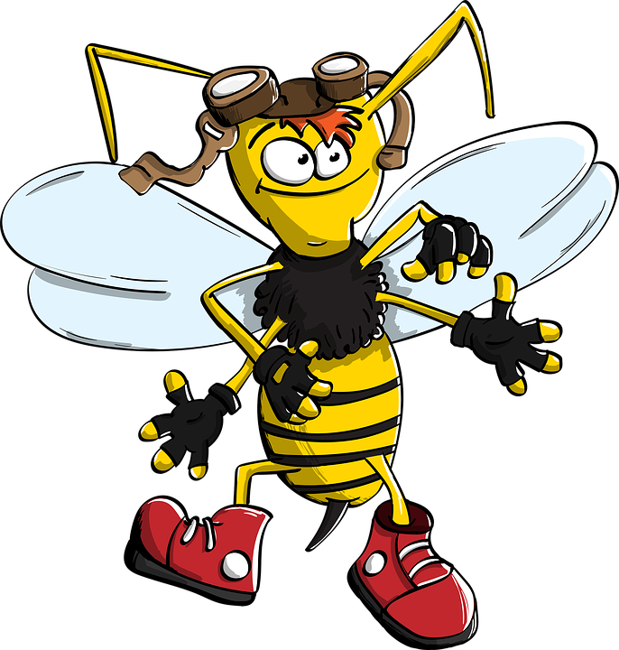 Cartoon Bumble Bees 29, Buy Clip Art - Bee - Png Download (686x720), Png Download