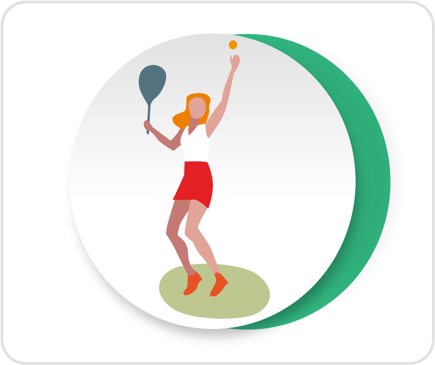 Tennis Courts, Squash Courts, Badminton, Bbq - Booking.com Clipart (900x750), Png Download