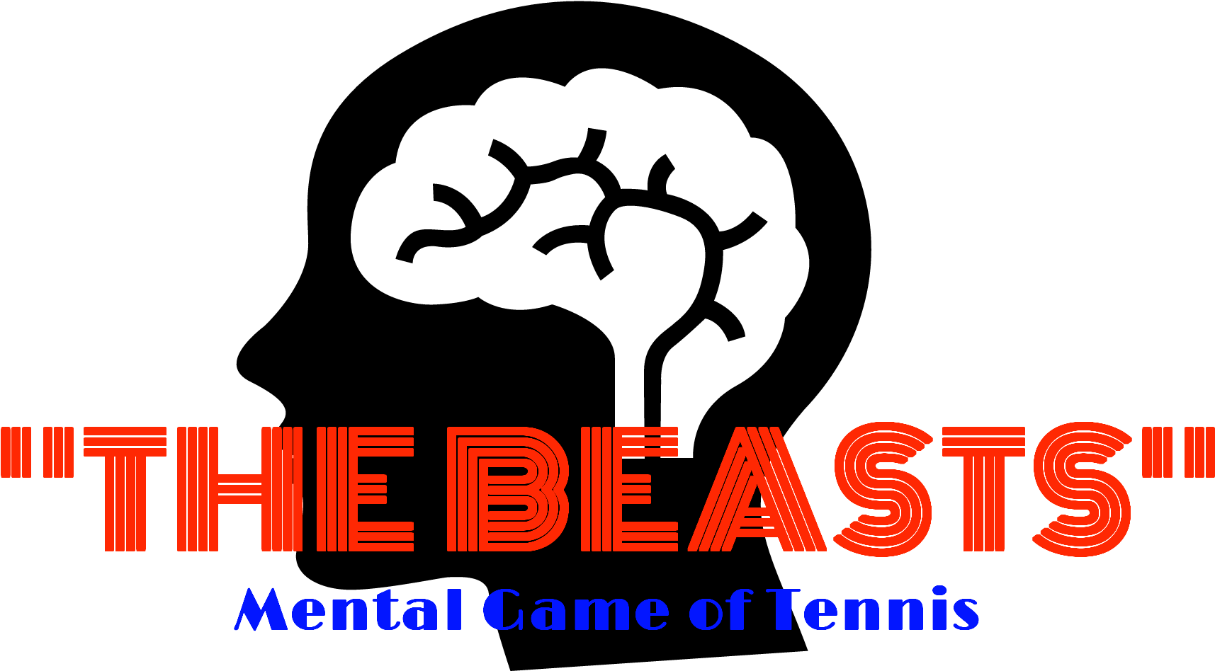 Mental Game Of Tennis Clipart (2000x1251), Png Download