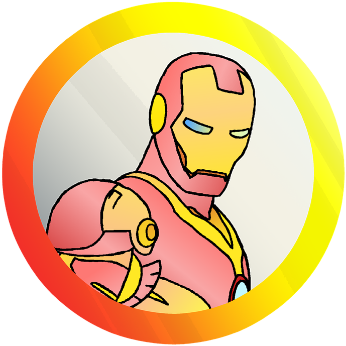 Iron Man Cliparts 1, Buy Clip Art - Sketsa Avenger - Png Download (720x720), Png Download