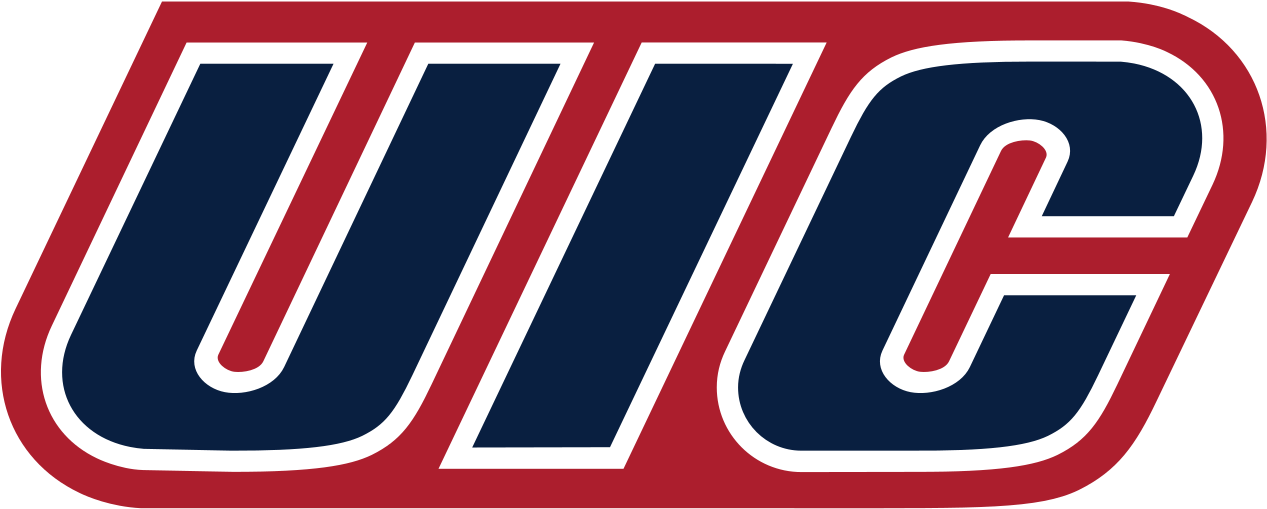Uic Flames Wordmark - Uic Flames Clipart (1280x525), Png Download