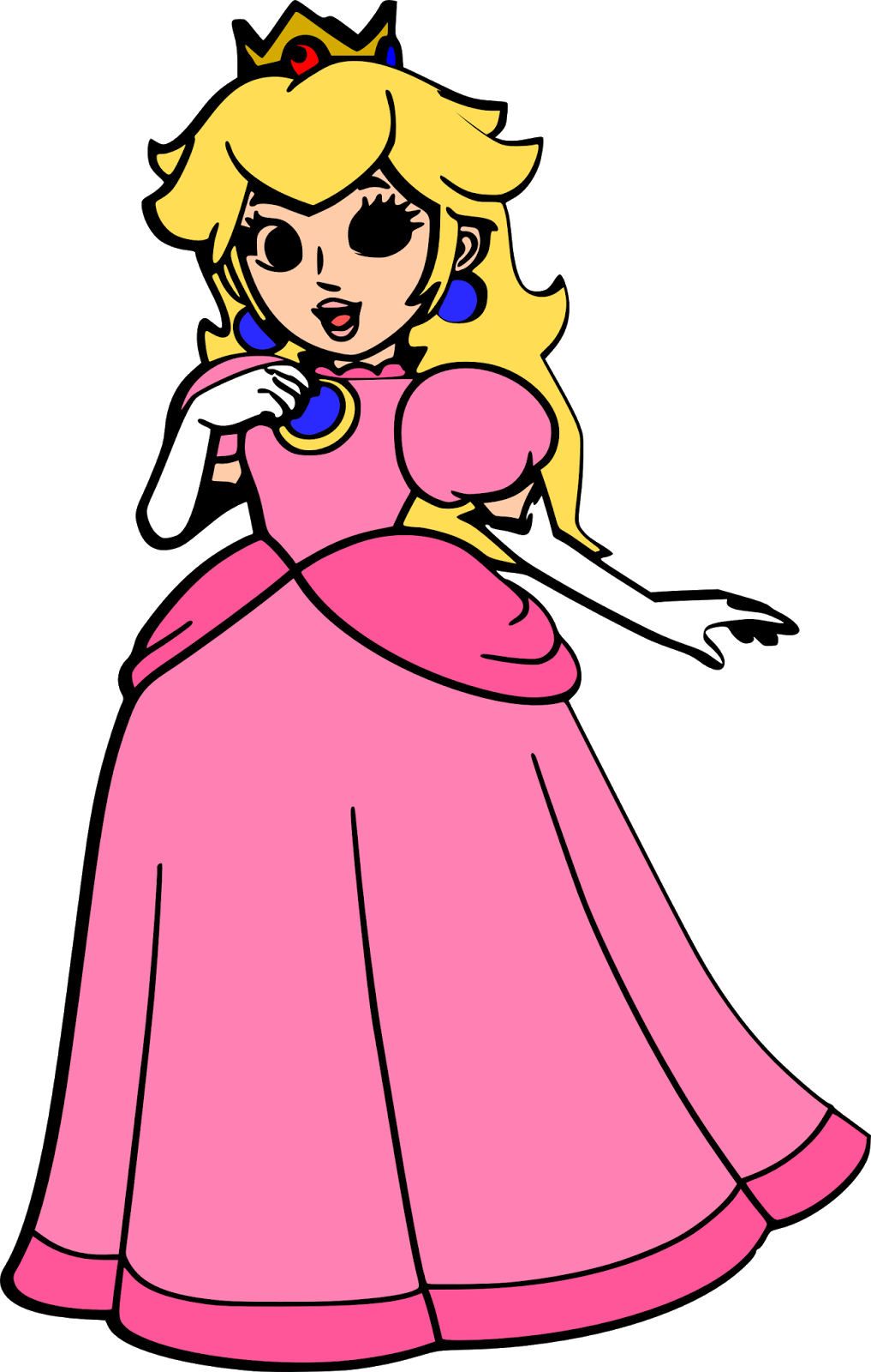 Crafting With Meek - Super Mario Bros. Clipart (1017x1600), Png Download