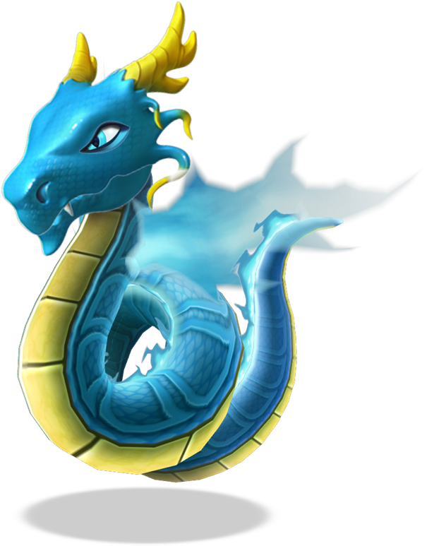 Blueflame Dragon - Dragon Clipart (803x803), Png Download