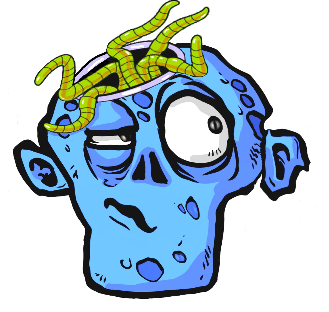 Thinkinzombie Final New - Meet The Blockheads Clipart (1353x1251), Png Download