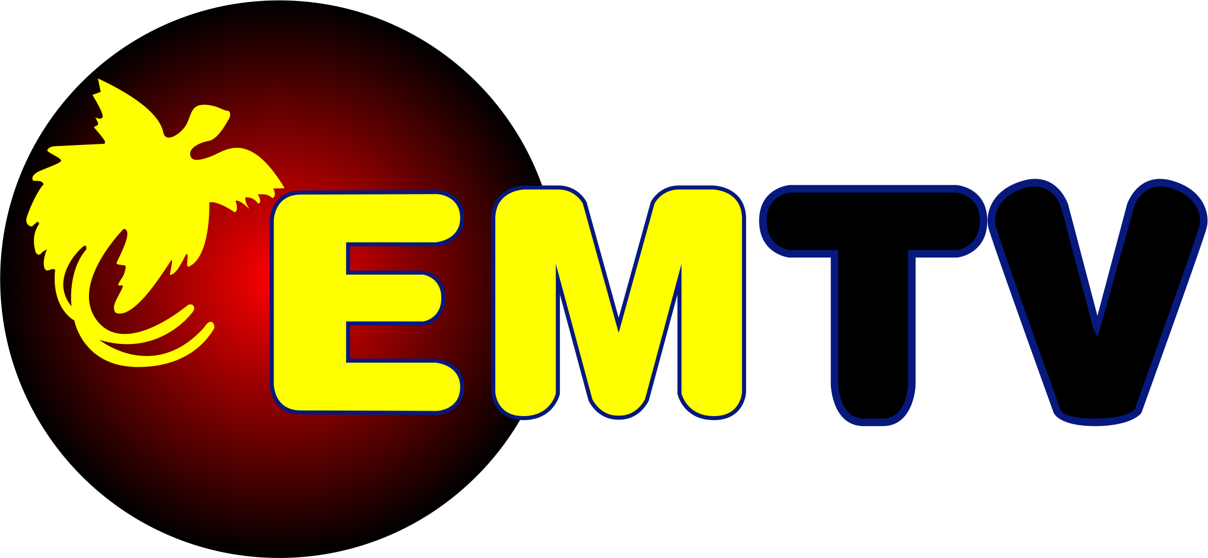 Go To Image - Emtv Logo Png Clipart (2390x1105), Png Download