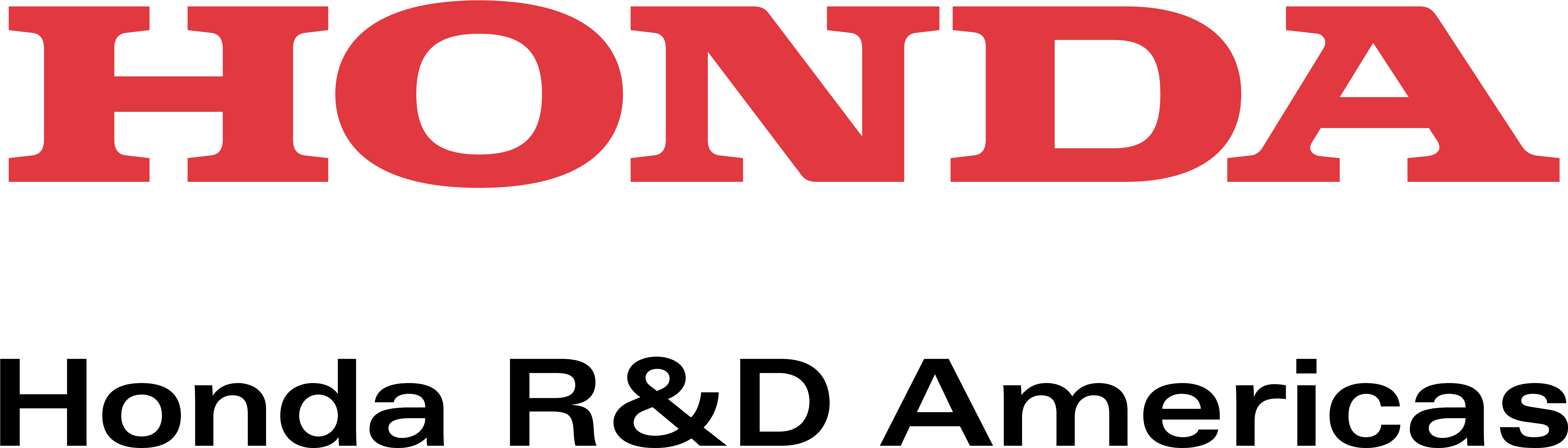 Powered By - - Honda Logo Clipart (7067x2097), Png Download