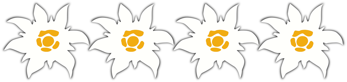 4 Edelweiss - Carinthia Clipart (1185x282), Png Download