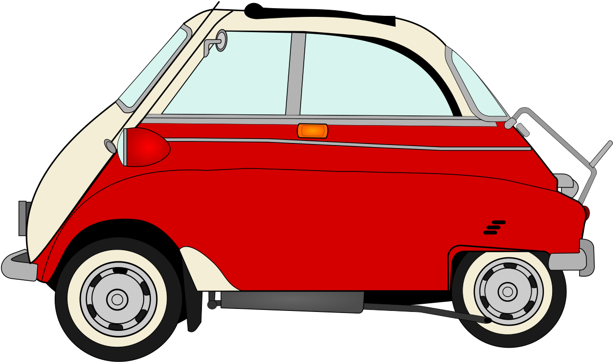 Bmw Isetta Profile - Bmw Isetta Png Clipart (1280x960), Png Download