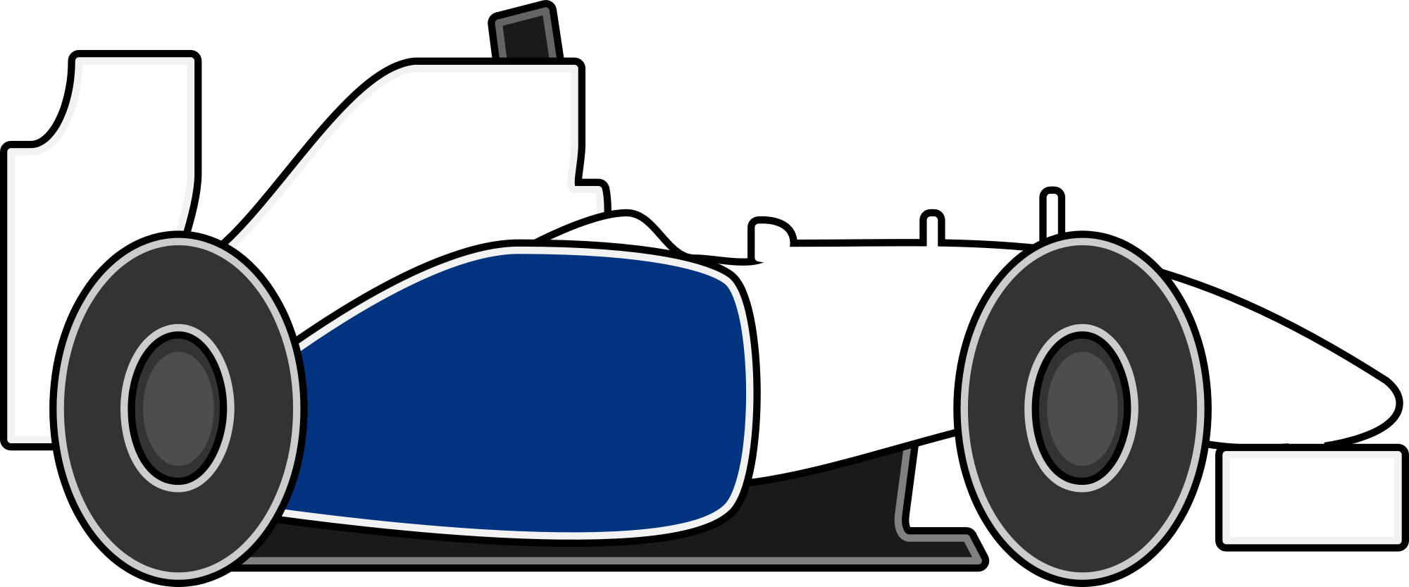 Open - Formula 1 Clipart (2000x833), Png Download