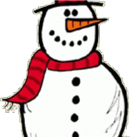 Snowman Clipart - Winter Clip Art Free - Png Download (640x480), Png Download