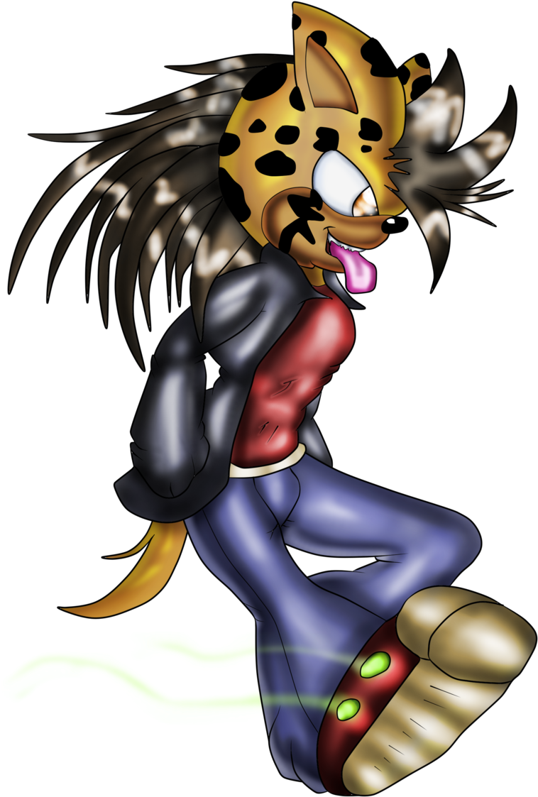 Ding The Hyena [2011] - Cartoon Clipart (900x1160), Png Download