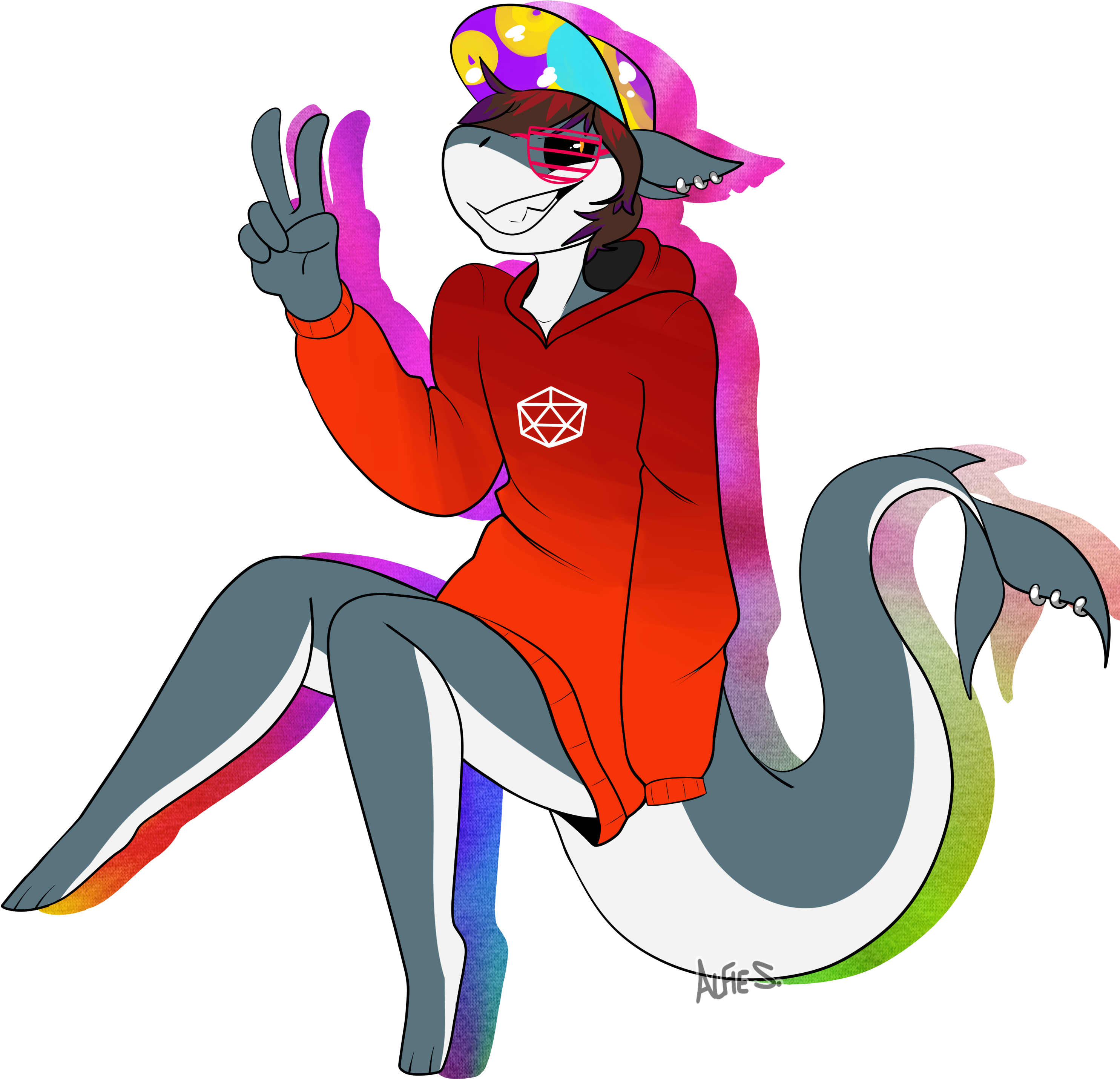 Kilano ] By Nerdhyena Fur Affinity [dot] Net Clipart (3000x3000), Png Download