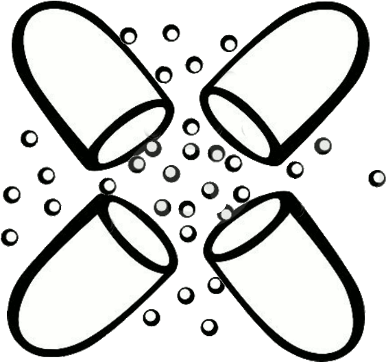 The Way To The Small Intestine, Where They Are Fully - Tablet Clipart (597x575), Png Download