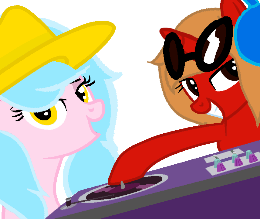 Martini And Angel - My Little Pony: Friendship Is Magic Clipart (857x721), Png Download