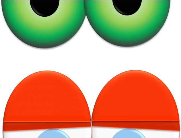 Red Eyes Clipart Printable - Eye - Png Download (640x480), Png Download