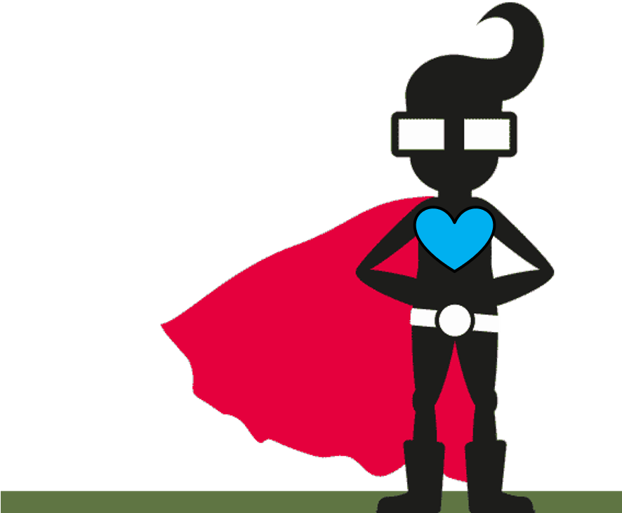 Superhero - Super Hero Clipart (567x552), Png Download