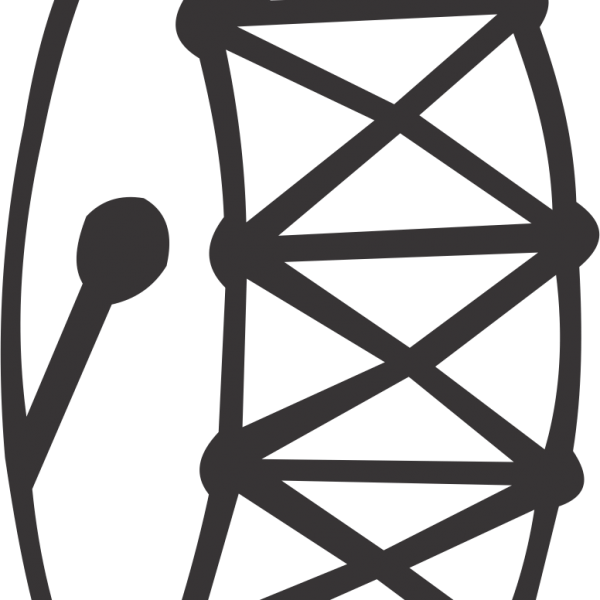 Bass Drum - Electrical Tower Logo Free Clipart (600x600), Png Download