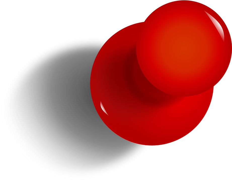 drawing-pin-tack-thumbtack-red-office-pushpin-push-pin-png