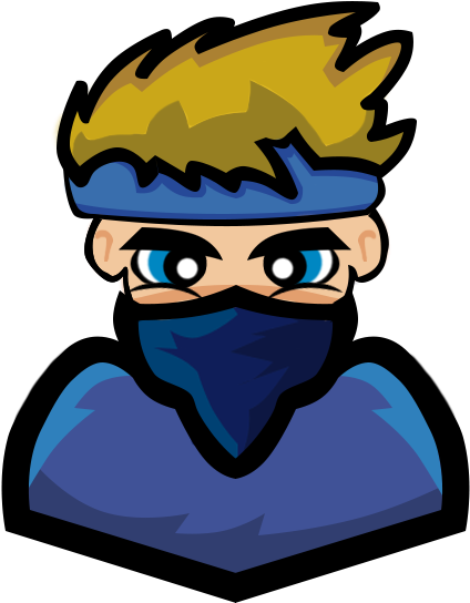 New Mascot Logo For @ Xtrex - Cartoon Clipart (800x800), Png Download