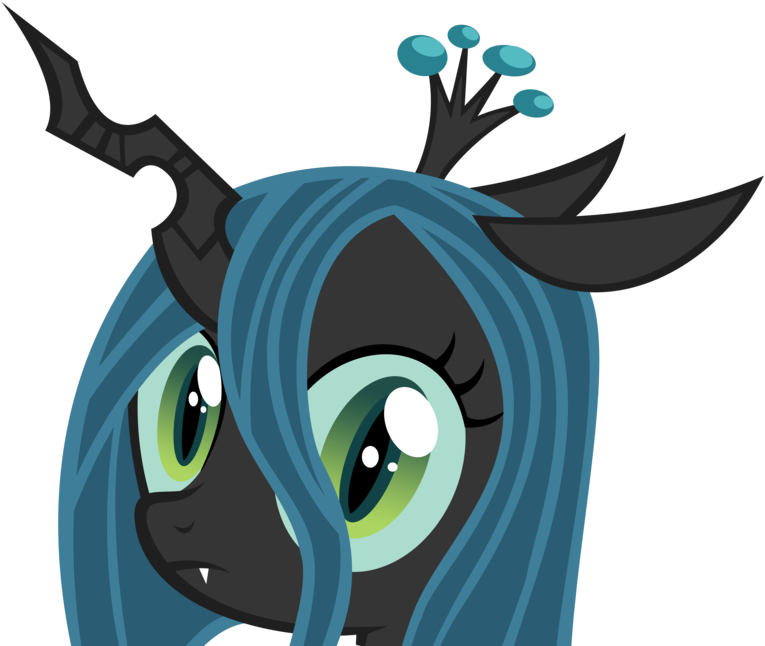 Artist Needed, Fangs, Frown, Looking At You, Queen - Cartoon Clipart (900x669), Png Download