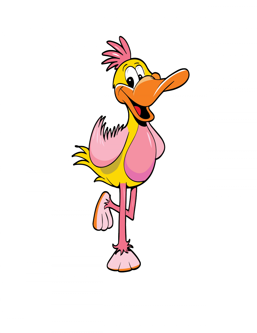 Quackalingos Are The First To Arrive And The Last To - Cartoon Clipart (900x1165), Png Download