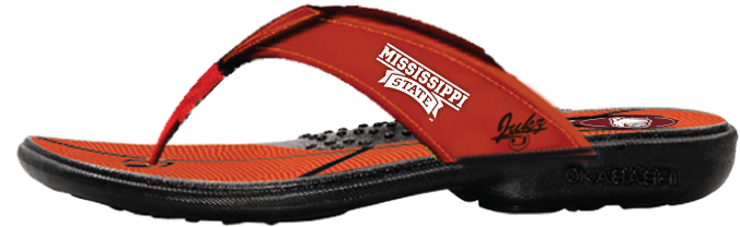 Cac Mustangs Basketball Flip Flops - Flip-flops Clipart (1011x846), Png Download