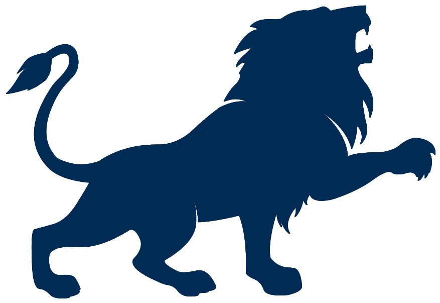 Lion Profile Silhouette - Mekeel Christian Academy Clipart (907x907), Png Download