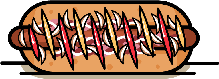 New York Hot Dog 5,40 Euro Clipart (906x924), Png Download