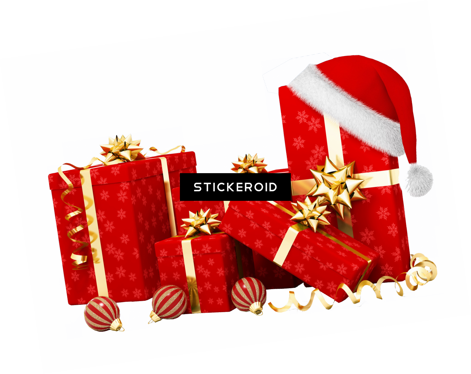 Christmas Gift Clipart (1529x1216), Png Download