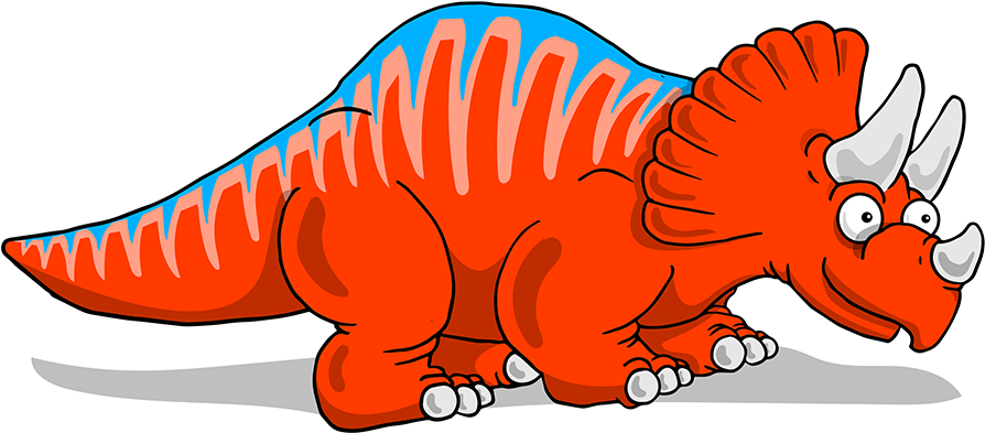 Infant Interlock Bib With Triceratops Dinosaur Clipart (1800x1800), Png Download