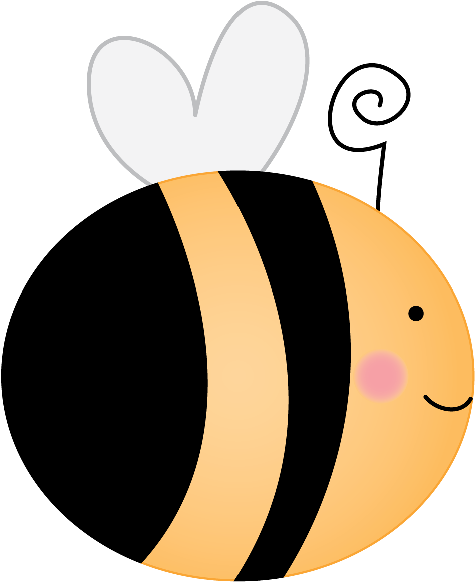 Bee Cards, Bumble Bees, Insects, Bugs, Grande, Clip - Png Download (977x1197), Png Download