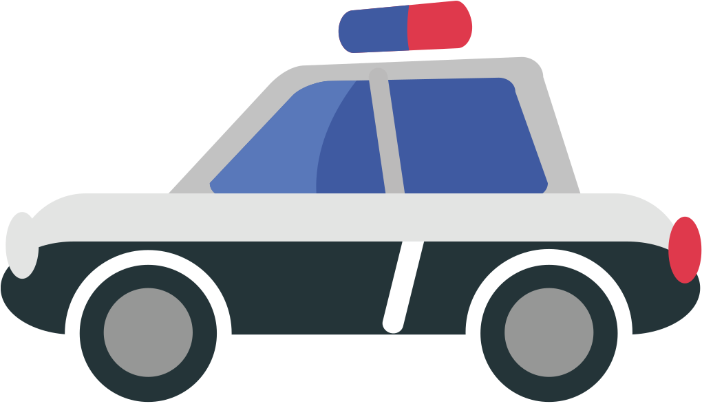 Police Car Clipart 8, Buy Clip Art - Wikimedia Commons - Png Download (1024x1024), Png Download