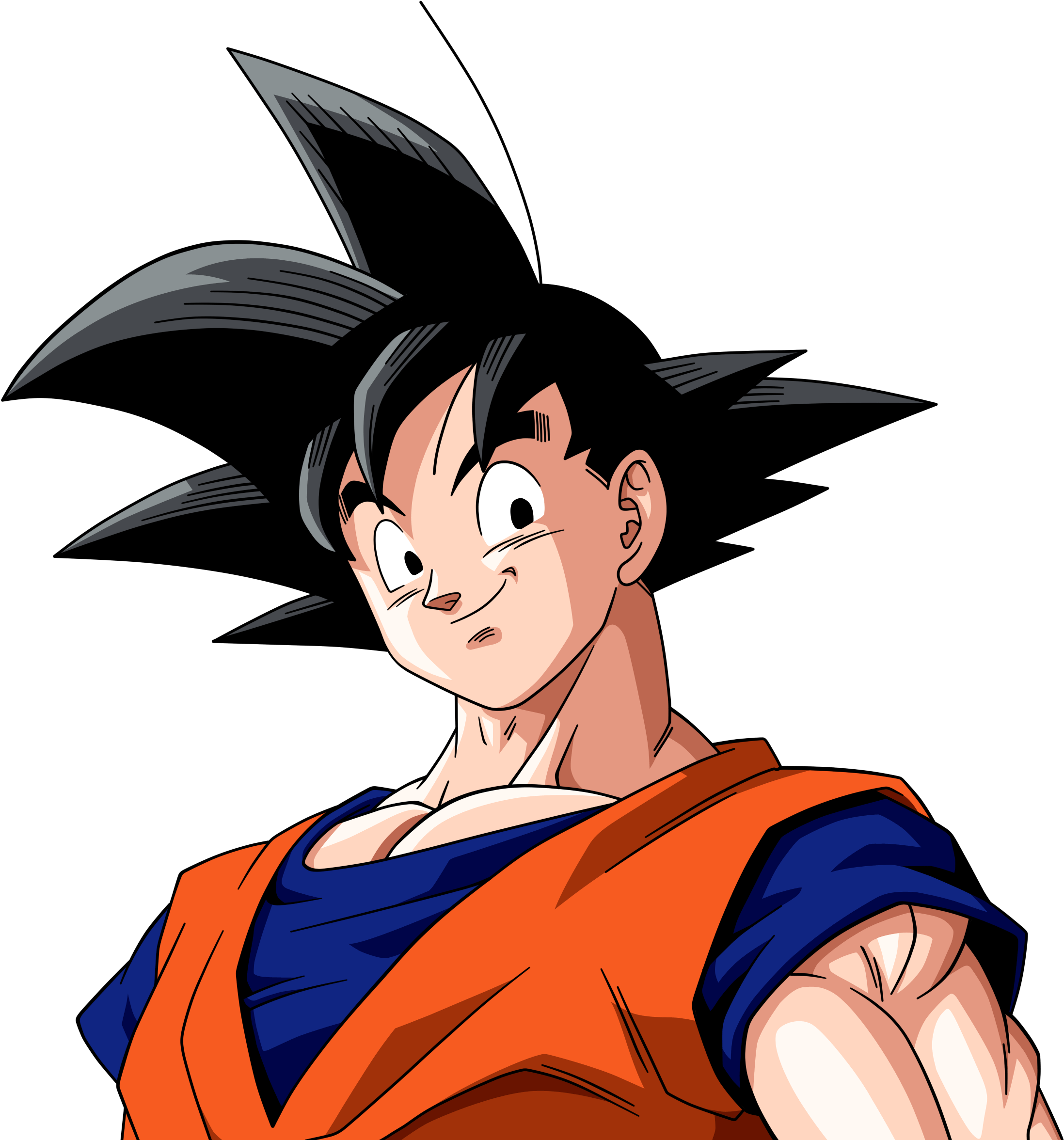 Goku Clipart Clip Art - Dragonball Z Poster Print (24 X 36) - Png Download (2248x2363), Png Download