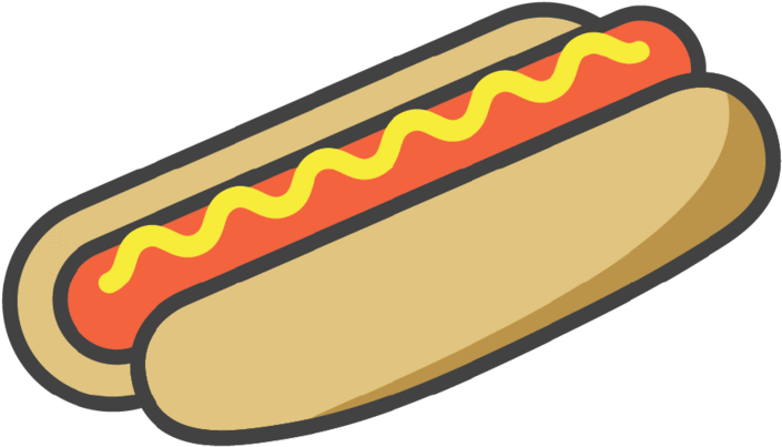 Hot Dog With Mustard Shirt - Mustard Clipart (720x720), Png Download