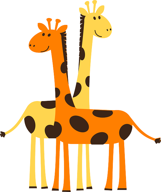 Hebrew Bytes Homework Exercise 5 La'jiraf Yesh Tsavar - Giraffes Clipart Png Transparent Png (538x640), Png Download