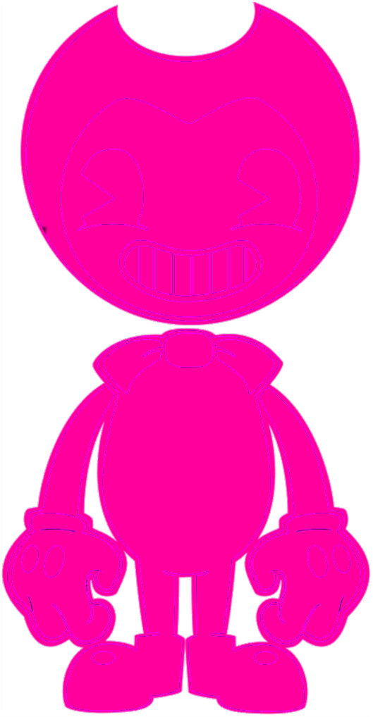 Slime Bendy - Bendy's Super Custom Night Clipart (582x1024), Png Download