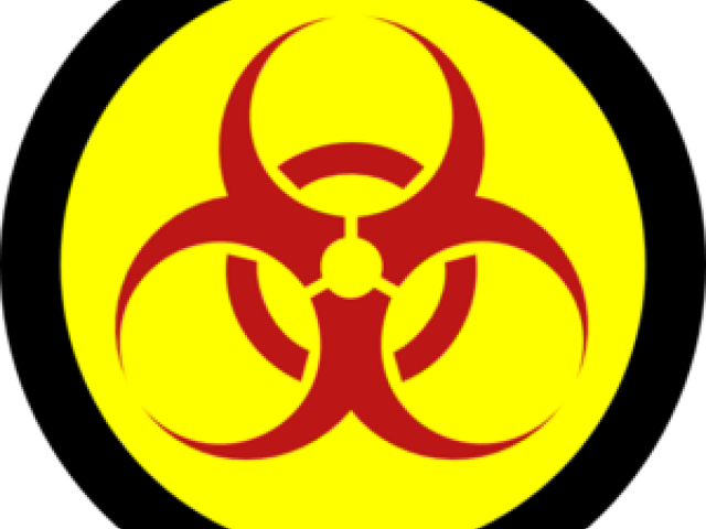 Biohazard Clipart Sacrilege - Biohazard Symbol - Png Download (640x480), Png Download