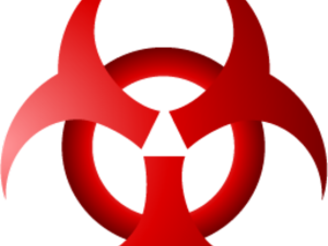 Biohazard Clipart Biological Hazard - Icon - Png Download (640x480), Png Download
