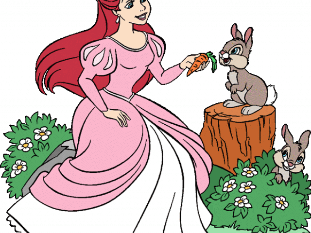 Pink Dress Clipart Disney Princess - Cartoon - Png Download (640x480), Png Download