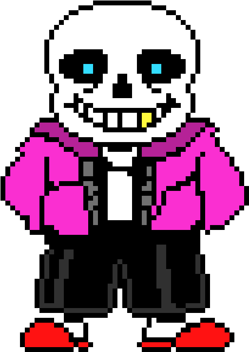 Bloody Axe - Sansoblankowaczixd - Sans Pixel Png Clipart (580x790), Png Download