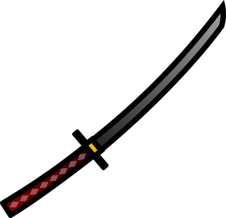 Katana - Surviv.io Clipart (888x856), Png Download